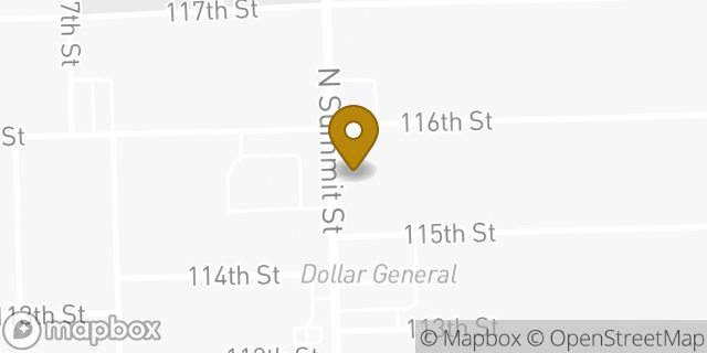 Map showing the location of Subway in Toledo, OH 43611