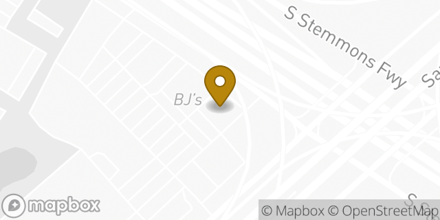 Map showing the location of Buffalo Wild Wings in Lewisville, TX 75067