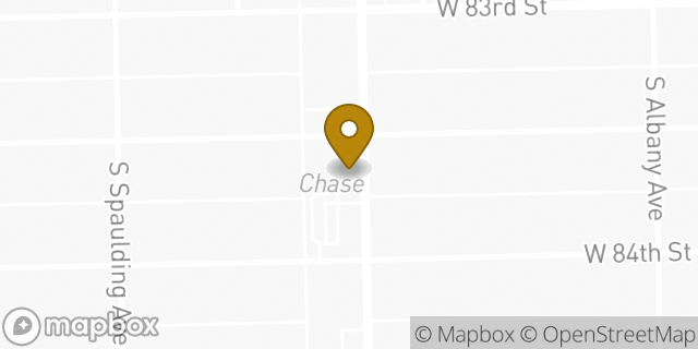 Map showing the location of Amazon Locker - Daryl in Chicago, IL 60652