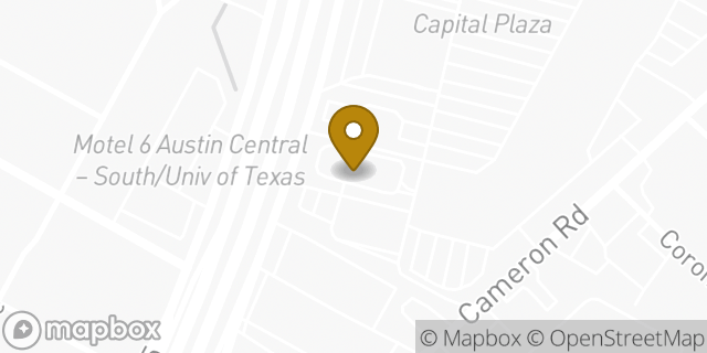 Map showing the location of McDonald's in Austin, TX 78723
