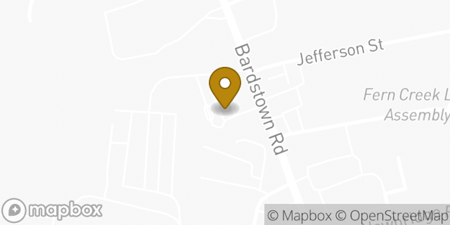 Map showing the location of Amazon Locker - Surfer in Louisville, KY 40299