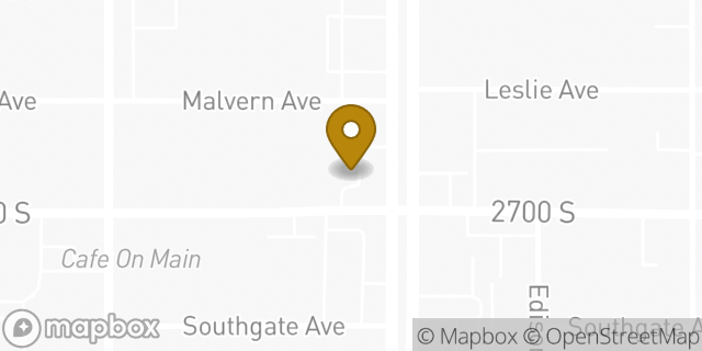 Map showing the location of Amazon Locker - Chasuble in South Salt Lake, UT 84115