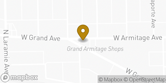 Map showing the location of Baskin-Robbins in Chicago, IL 60639