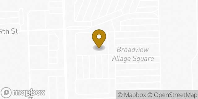 Map showing the location of Autozone in Broadview, IL 60155
