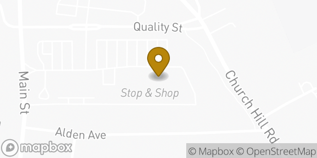 Map showing the location of Starbucks Coffee Company in Trumbull, CT 06611
