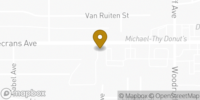 Map showing the location of Papa Johns in Bellflower, CA 90706