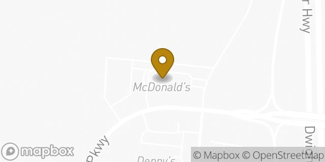Map showing the location of McDonald's in Cheyenne, WY 82007