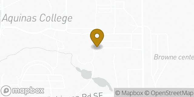 Map showing the location of Amazon Locker - Artificer in Grand Rapids, MI 49506