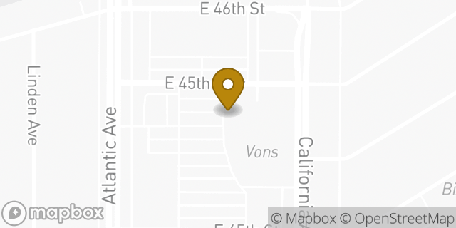 Map showing the location of Baskin-Robbins in Long Beach, CA 90807