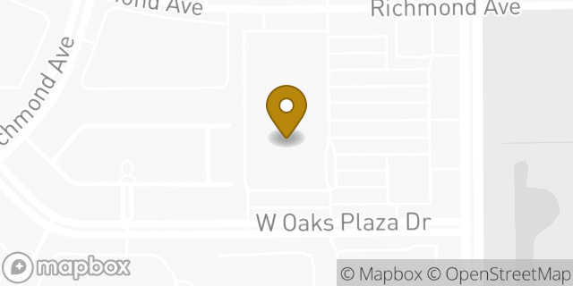 Map showing the location of Penske Truck Rental in Houston, TX 77082