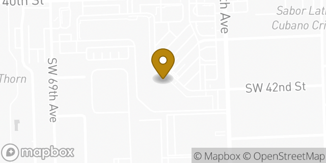 Map showing the location of Winn Dixie in Miami, FL 33155