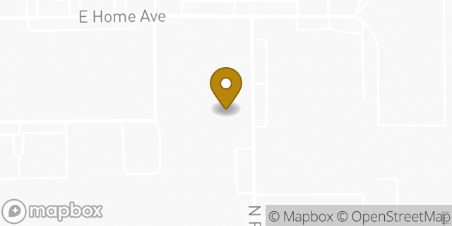 Map showing the location of Church of Jesus Christ of Latter Day Saints in Fresno, CA 93727