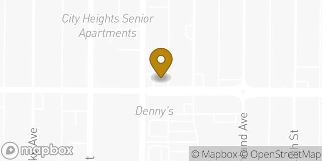 Map showing the location of ATM 7ELEVEN-FCTI in San Diego, CA 92105