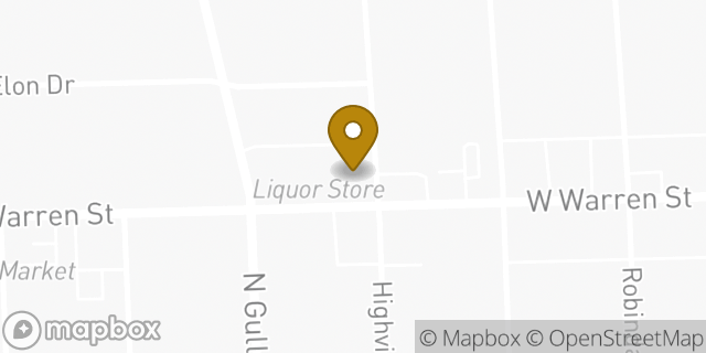 Map showing the location of Amazon Locker - Desierto in Dearborn Heights, MI 48127