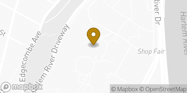 Map showing the location of Amazon Locker - Maki in New York, NY 10039