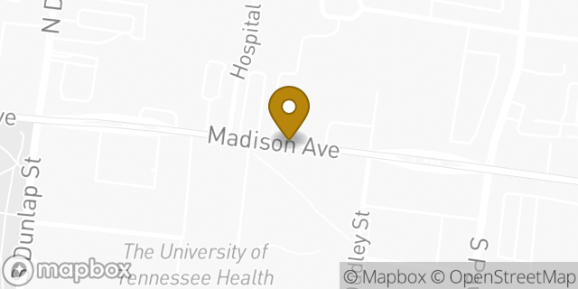 Map showing the location of Starbucks Coffee Company in Memphis, TN 38163