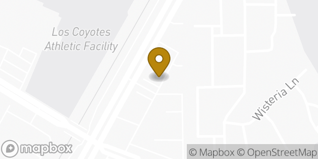 Map showing the location of Baskin-Robbins in La Mirada, CA 90638