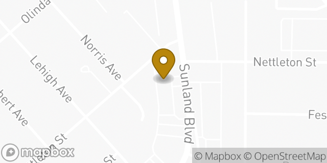 Map showing the location of Amazon Locker - Coach in Sun Valley, CA 91352