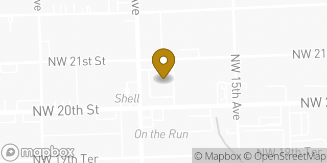 Map showing the location of Walgreens in Miami, FL 33142