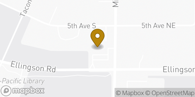 Map showing the location of ATM 7ELEVEN, INC. in Pacific, WA 98047