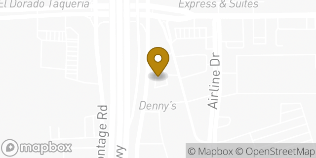 Map showing the location of Enterprise Rent-A-Car in Houston, TX 77037