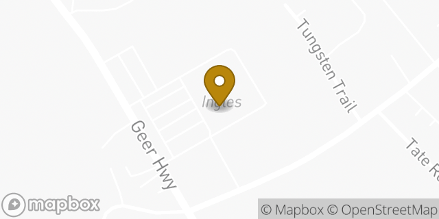 Map showing the location of Starbucks in Travelers Rest, SC 29690