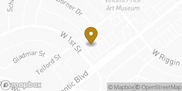 Map showing the location of Amazon Locker - Elyse in Monterey Park, CA 91754