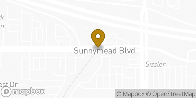 Map showing the location of Moreno Valley - Sunnymead HLE in Moreno Valley, CA 92553