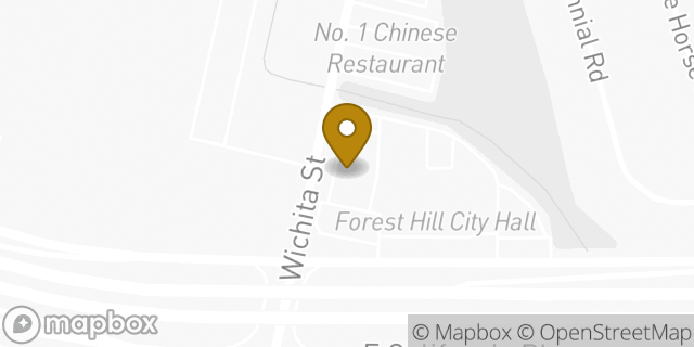 Map showing the location of QuikTrip in Forest Hill, TX
