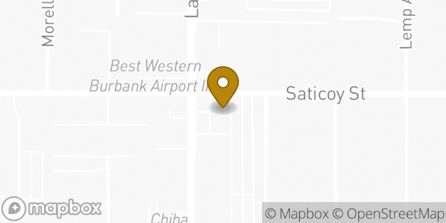 Map showing the location of ATM 7ELEVEN-FCTI in N Hollywood, CA 91605