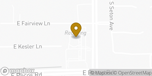 Map showing the location of Banner Urgent Care in Gilbert, AZ 85295