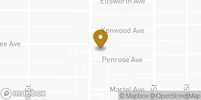 Map showing the location of 7-Eleven in Dallas, TX 75206