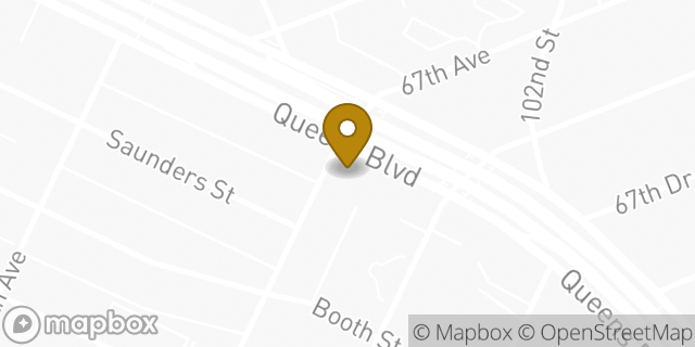 Map showing the location of CVS Pharmacy in Forest Hills, NY 11375