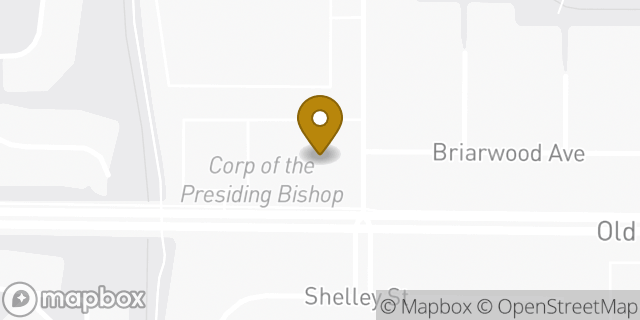 Map showing the location of The Church of Jesus Christ of Latter-day Saints in Lincoln, NE 68516