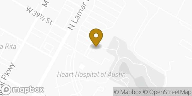 Map showing the location of Athleta in Austin, TX 78756