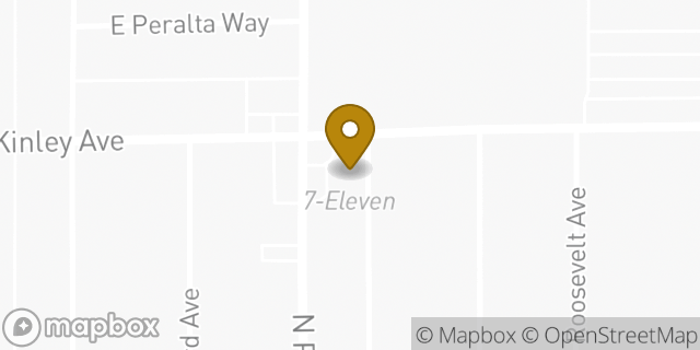 Map showing the location of Citibank ATM in Fresno, CA 93728