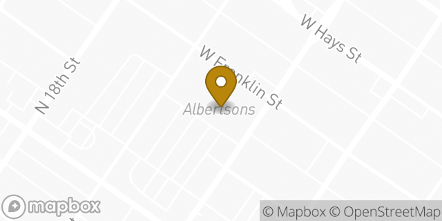 Map showing the location of Albertsons in Boise, ID 83702
