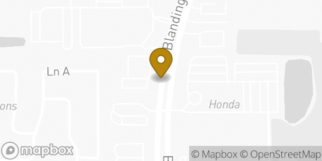 Map showing the location of Jacksonville - North Orange Park HLE in Jacksonville, FL 32244
