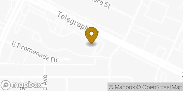 Map showing the location of AutoZone in Santa Fe Springs, CA 90670
