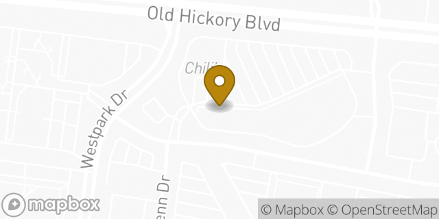 Map showing the location of The UPS Store in Brentwood, TN 37027