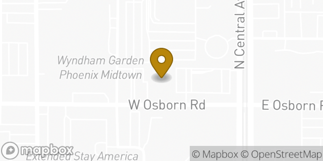Map showing the location of Staples in Phoenix, AZ 85013