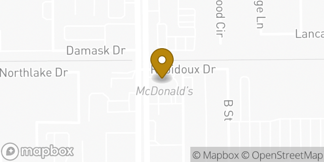 Map showing the location of McDonald's in Huntington Beach, CA 92647