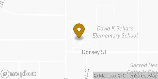 Map showing the location of The Church of Jesus Christ of Latter-day Saints in Forest Hill, TX 76119