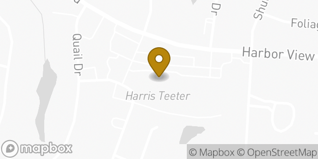 Map showing the location of Starbucks Coffee Company in Charleston, SC 29412