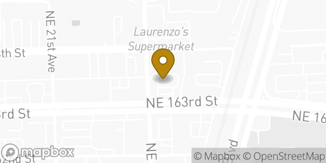 Map showing the location of McDonald's in North Miami Beach, FL 33160