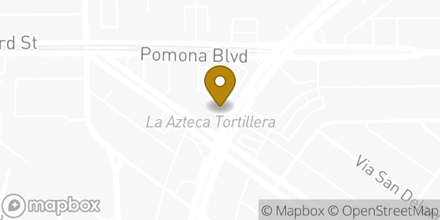 Map showing the location of Subway in Los Angeles, CA 90022