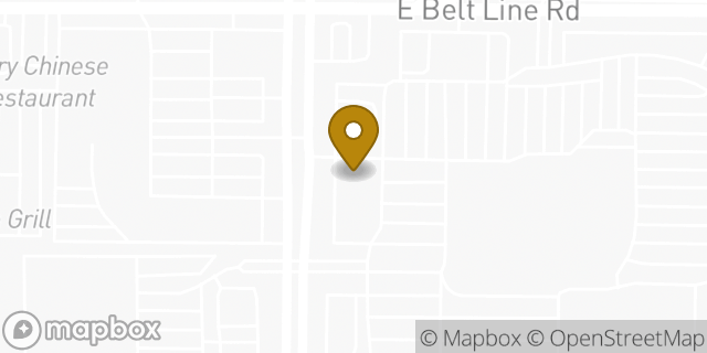 Map showing the location of Starbucks in Richardson, TX 75081