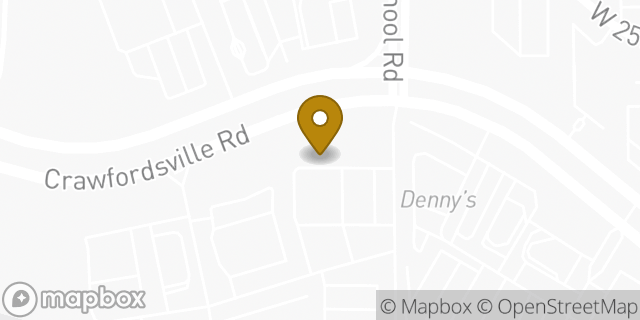 Map showing the location of ATM Getgo in Indianapolis, IN