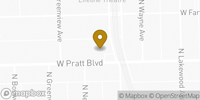 Map showing the location of ATM 7ELEVEN-FCTI in Chicago, IL