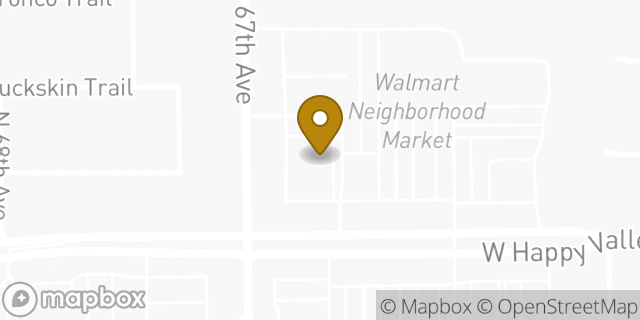 Map showing the location of ATM Walgreens in Glendale, AZ